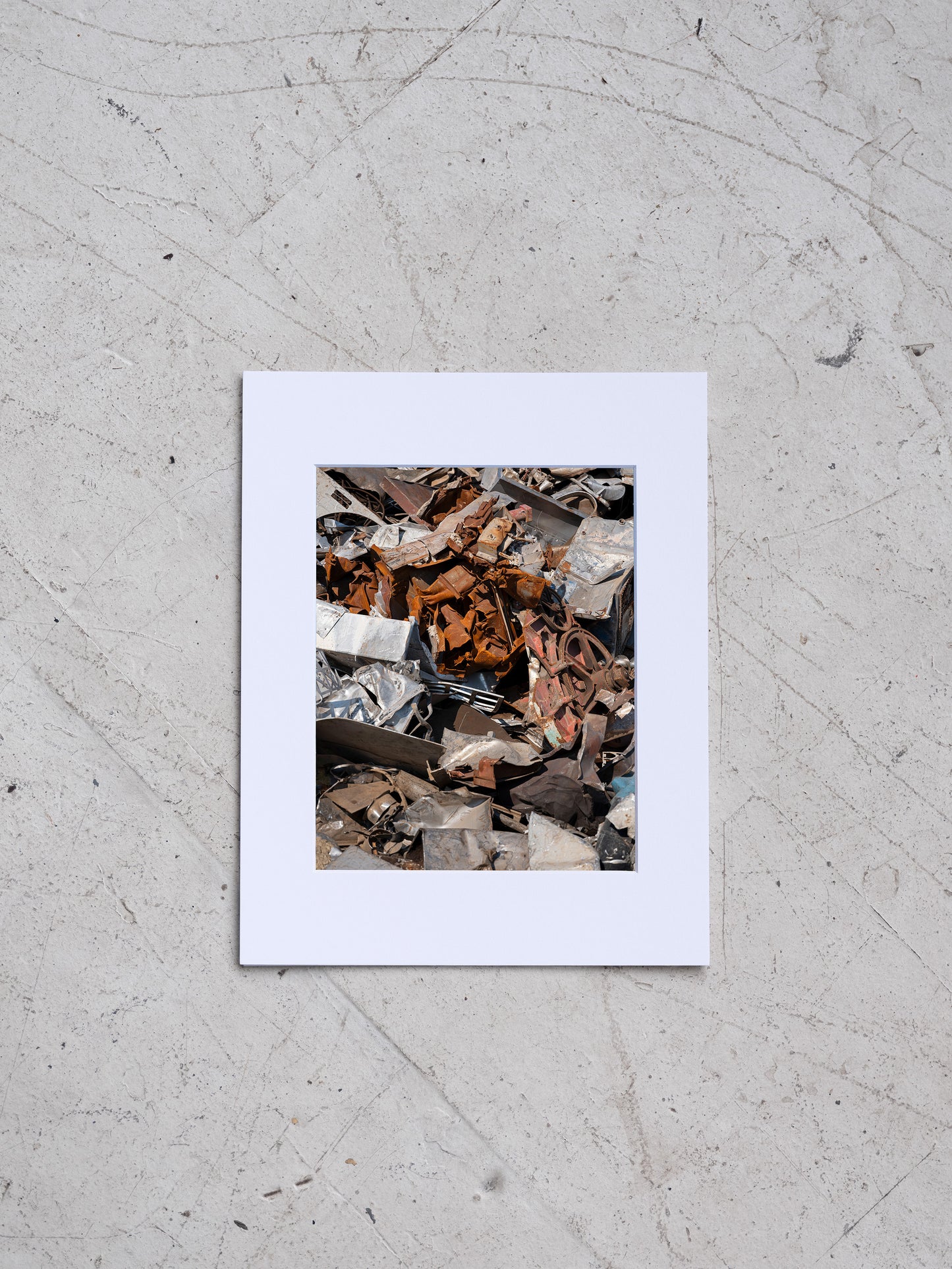 TEILO WESSELLS 11X14 MATTED PRINT - CRUNCH