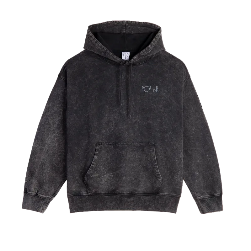 POLAR SKATE CO FADE FRANK HOODIE BLACK