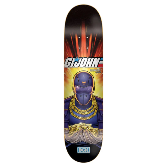 DGK SNAKE SHANAHAN DECK 8.06
