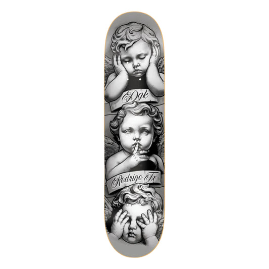 DGK SHHHH TX DECK WHITE 8.25