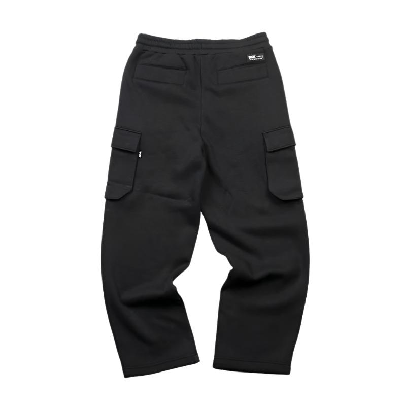 DGK O.G.S. FLEECE CARGO PANTS BLACK