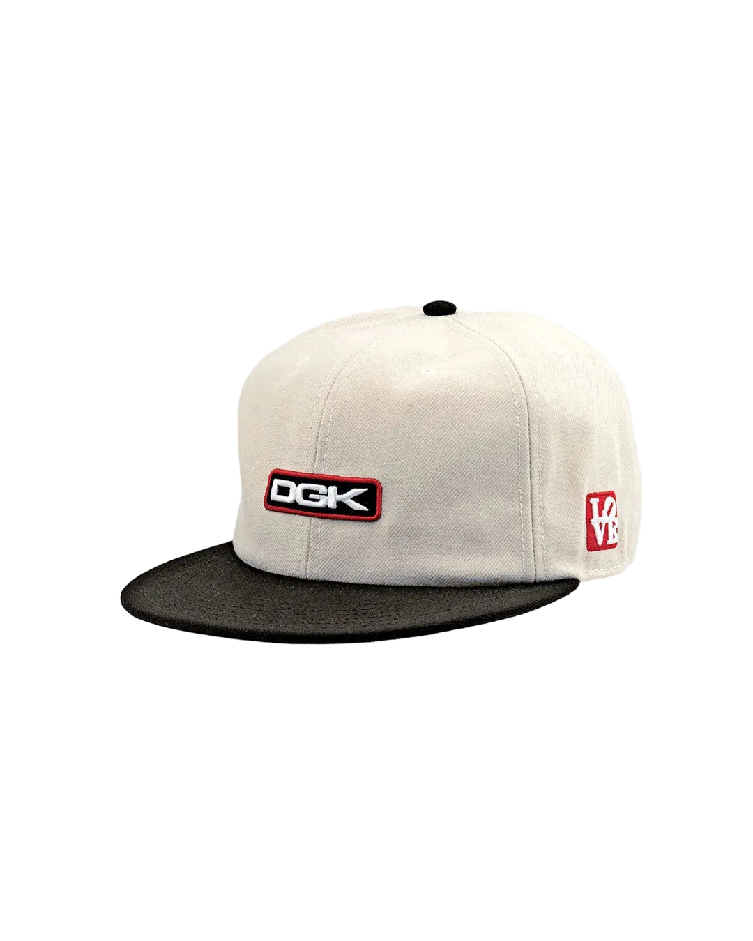 DGK HERITAGE HAT WHITE/BLACK