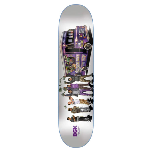 DGK FOR THE BLOCK VAUGHN DECK 8.0