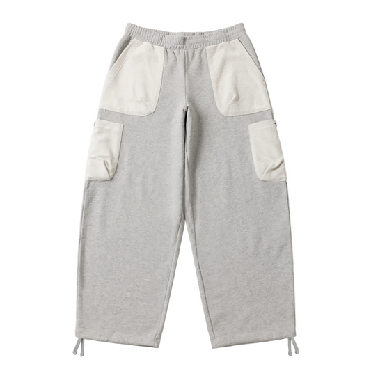 DIME MTL REVERSED FRENCH TERRY CARGO SWEATPANTS ASH