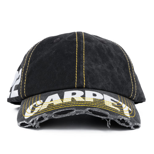 CARPET COMPANY DISTRESSED CAP BLACK