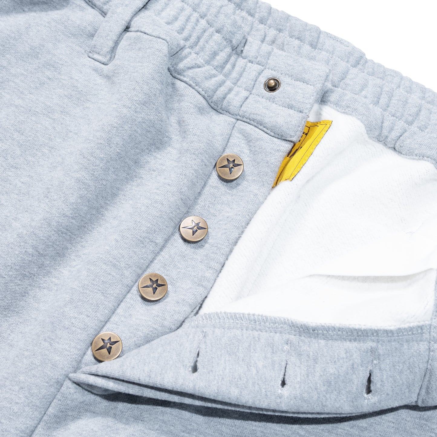 CARPET COMPANY C-STAR BUTTONFLY SWEATPANTS GREY