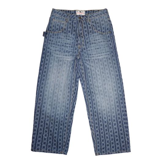 STINGWATER ISLAND CHAIN JEANS LIGHT WASH BLUE