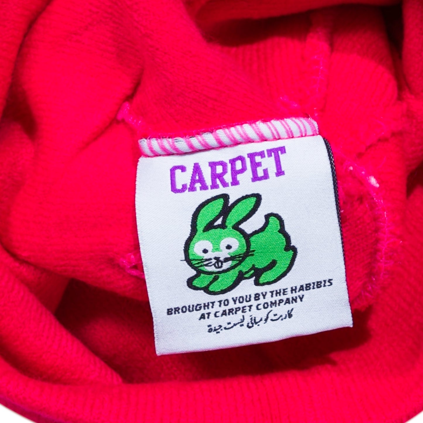 CARPET COMPANY FREESTYLE BEANIE PINK