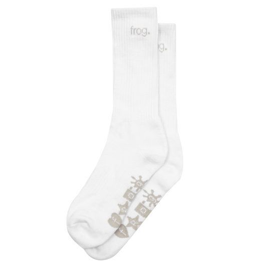 FROG SKATEBOARDS SOCKS WHITE