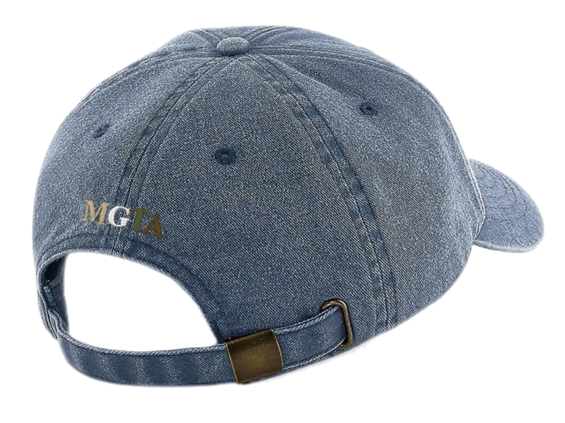 MAGENTA SKATEBOARDS PWS DAD CAP BASELINE DENIM