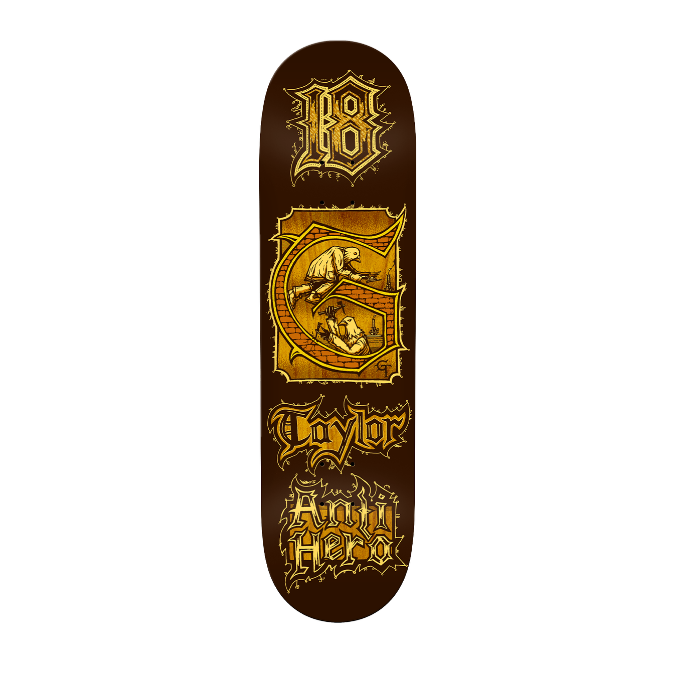 REAL SKATEBOARDS GRANT MEDIEVAL DECK 8.38