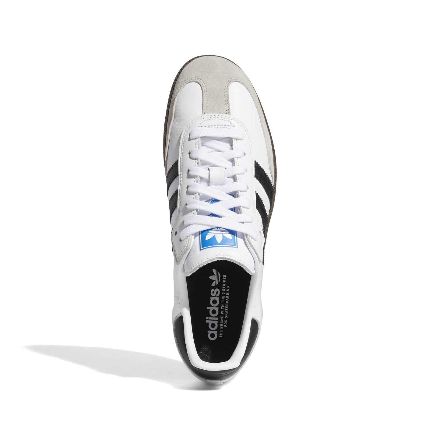 ADIDAS SAMBA ADV WHITE/BLACK/GUM