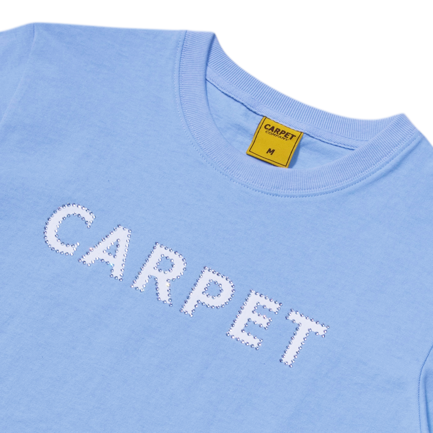 CARPET COMPANY GIRL RHINESTONE TEE BLUE