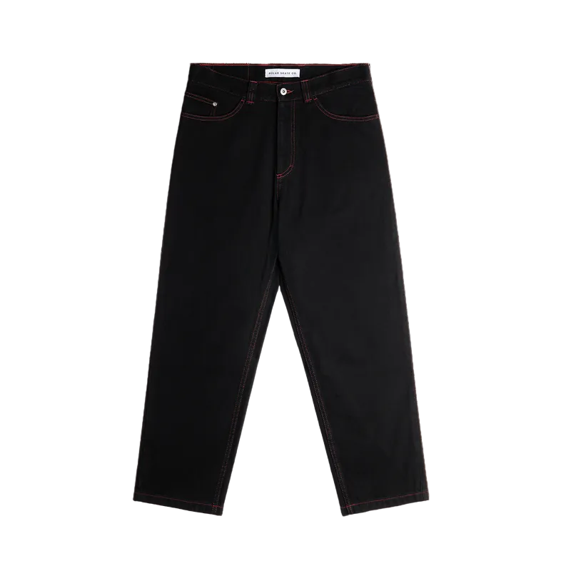 POLAR SKATE CO '93! DENIM APOCALYSPE NUN BLACK/RED