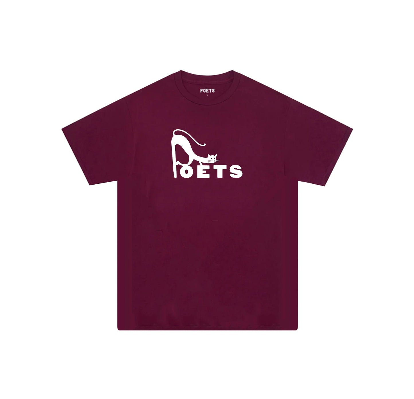POETS BRAND HANNA TEE BURGUNDY
