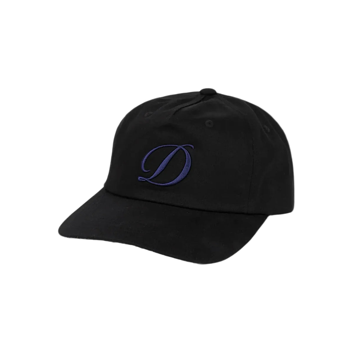DIME MTL CURSIVE D WORKER CAP BLACK