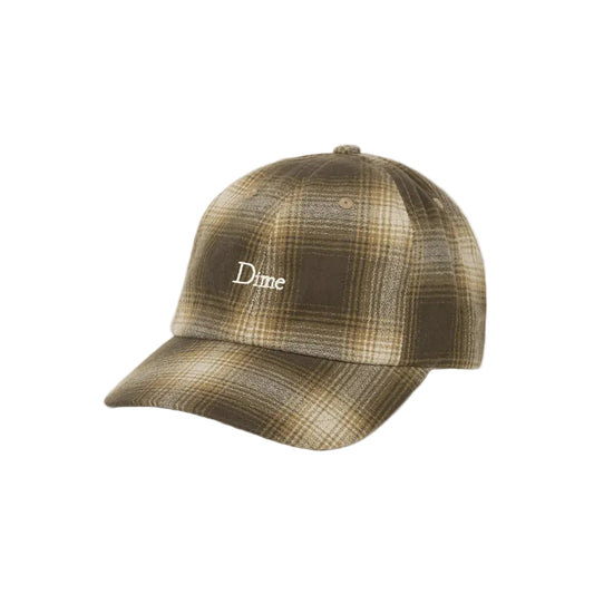 DIME MTL FLANNEL LOW PRO CAP BROWN