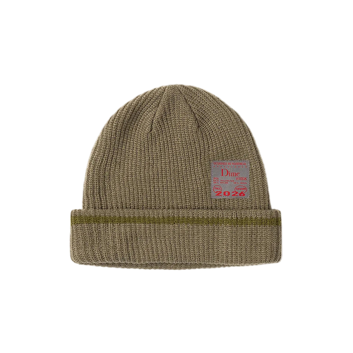 DIME MTL MILITARY BEANIE TAUPE