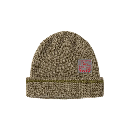 DIME MTL MILITARY BEANIE TAUPE