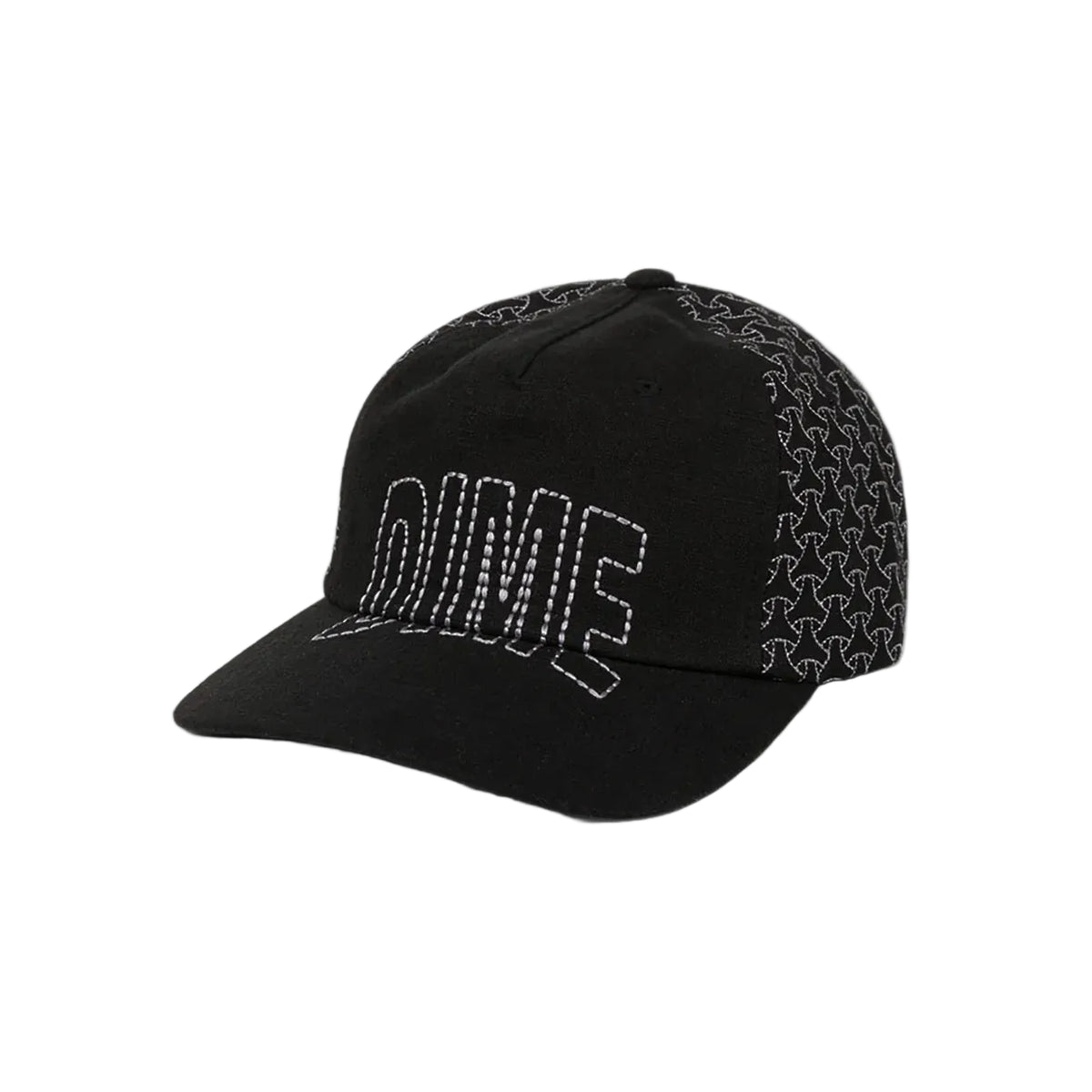 DIME MTL ALLOVER STITCH WORKER CAP BLACK