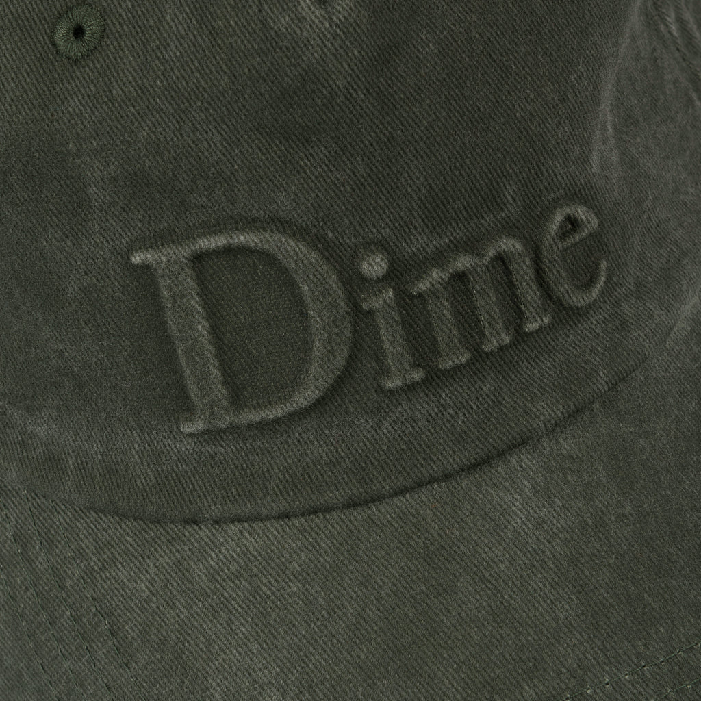 DIME MTL CLASSIC EMBOSSED UNIFORM CAP MILITARY WASHED