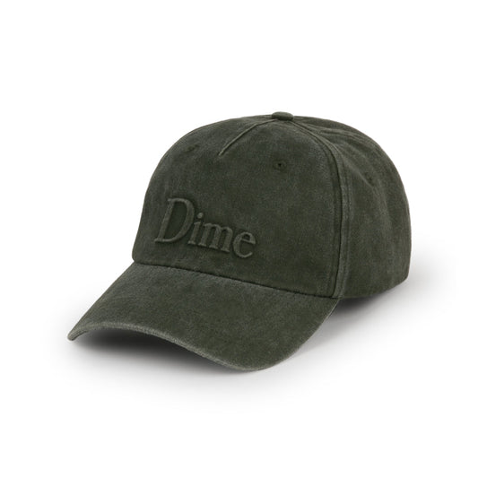 DIME MTL CLASSIC EMBOSSED UNIFORM CAP MILITARY WASHED