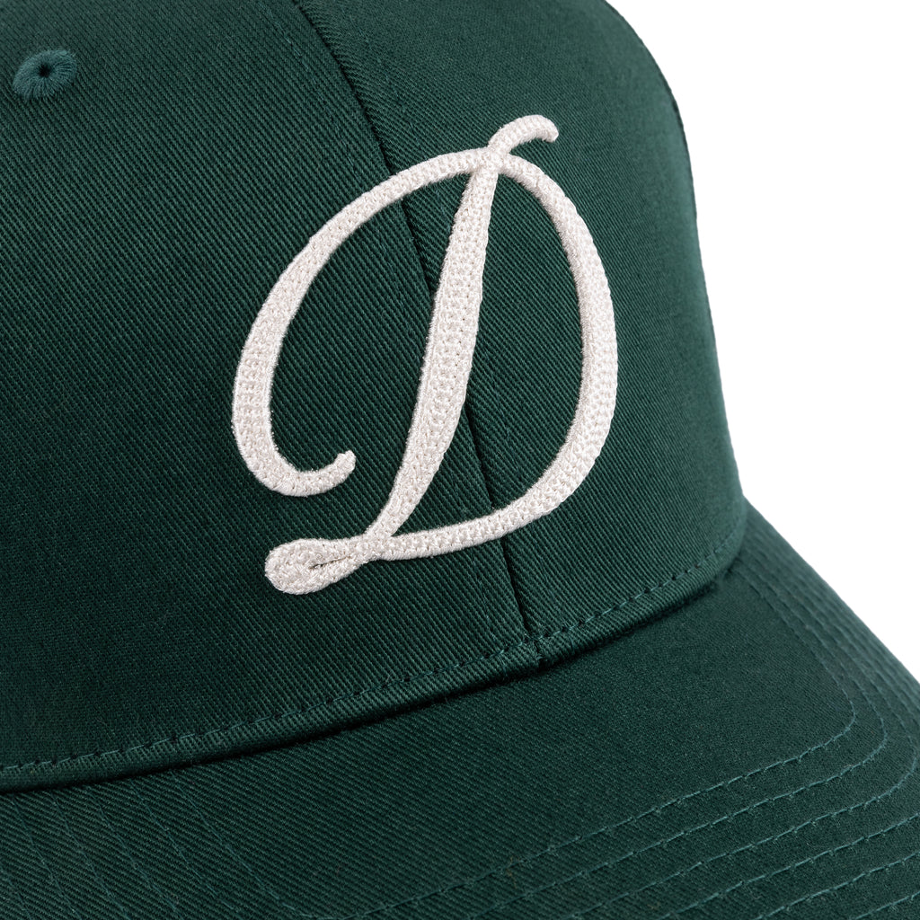 DIME MTL CURSIVE D FULL FIT CAP FOREST