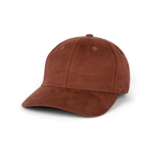 DIME MTL WAVE QUILTED FULL FIT CAP CARAMEL
