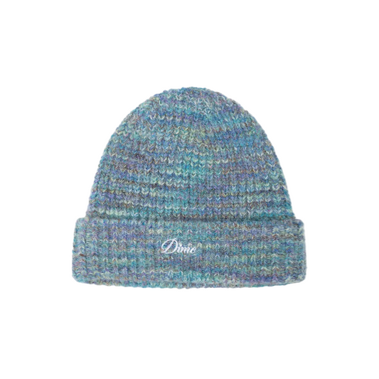 DIME MTL FUZZY FOLD BEANIE BLUE MULTI