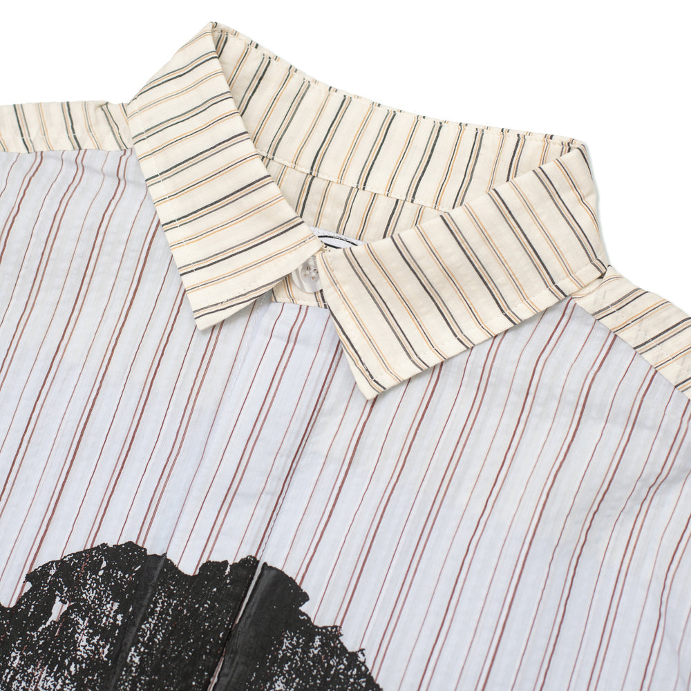 HODDLE SKATEBOARDS MERCH SHIRT STRIPED SEER SUCKER