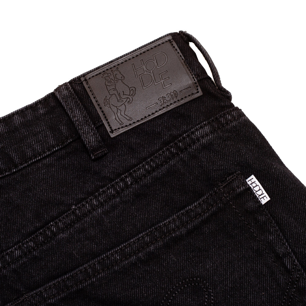 HODDLE SKATEBOARDS RANGER DENIM BLACK/BLACK
