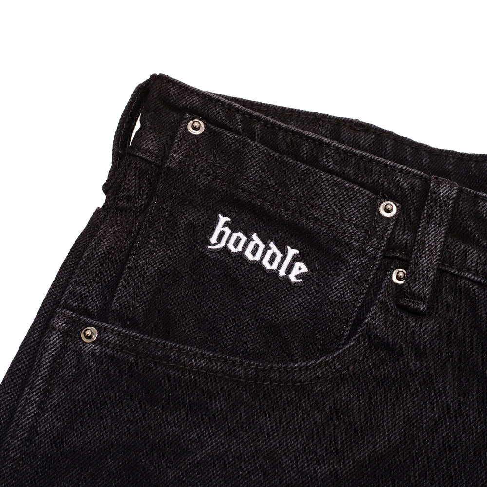 HODDLE SKATEBOARDS RANGER DENIM BLACK/BLACK