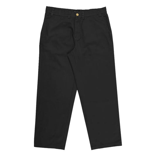 HOPPS SKATEBOARDS CLASSIC CHINO PANT BLACK