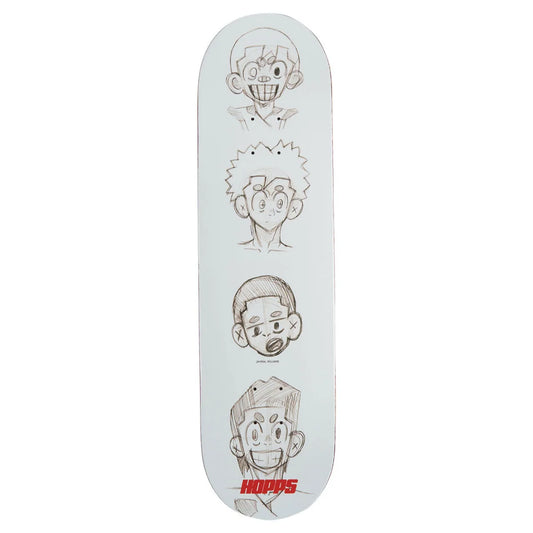 HOPPS SKATEBOARDS JAHMAL WILLIAMS ANIMATION DECK