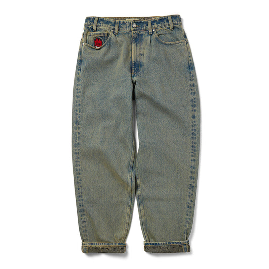 HUF WORLDWIDE X SPITFIRE CROMER DENIM WARM WASH