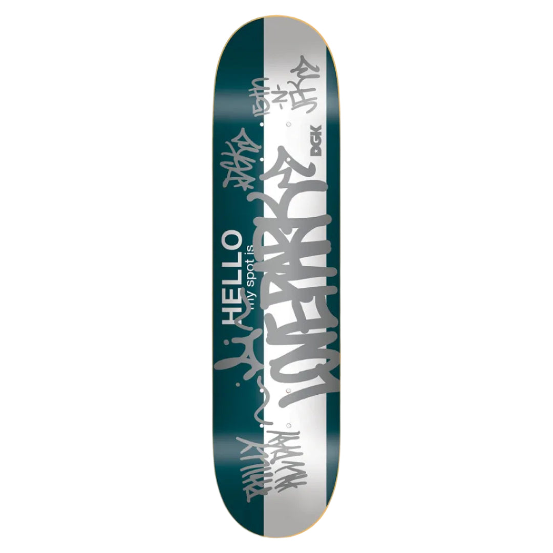 DGK MY SPOT IS LOVE PARK DECK 8.25