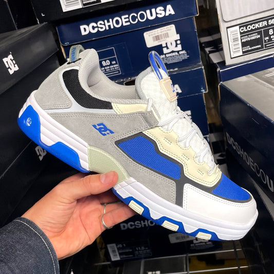 DC SHOE CO METRIC SHANAHAN GREY/WHITE/BLUE