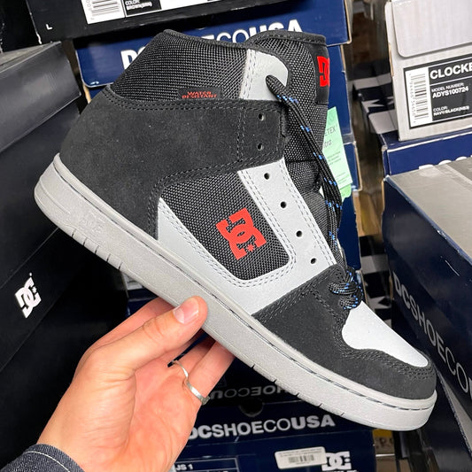 DC SHOE CO MANTECA HI WR BLACK/GREY/RED