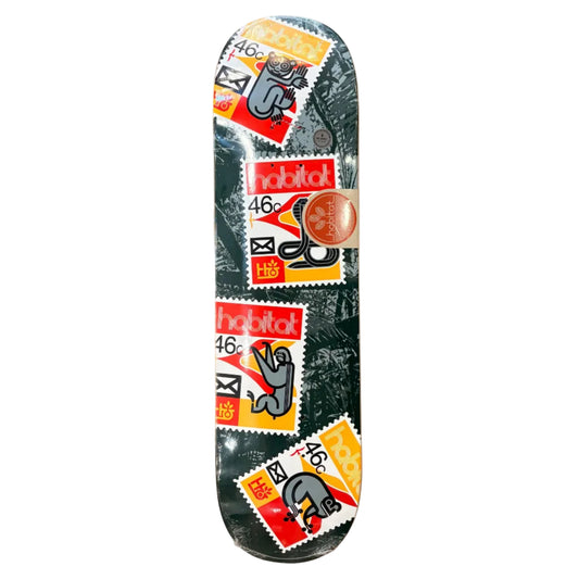 HABITAT SKATEBOARDS POSTAGE SCATTER DECK 8.25