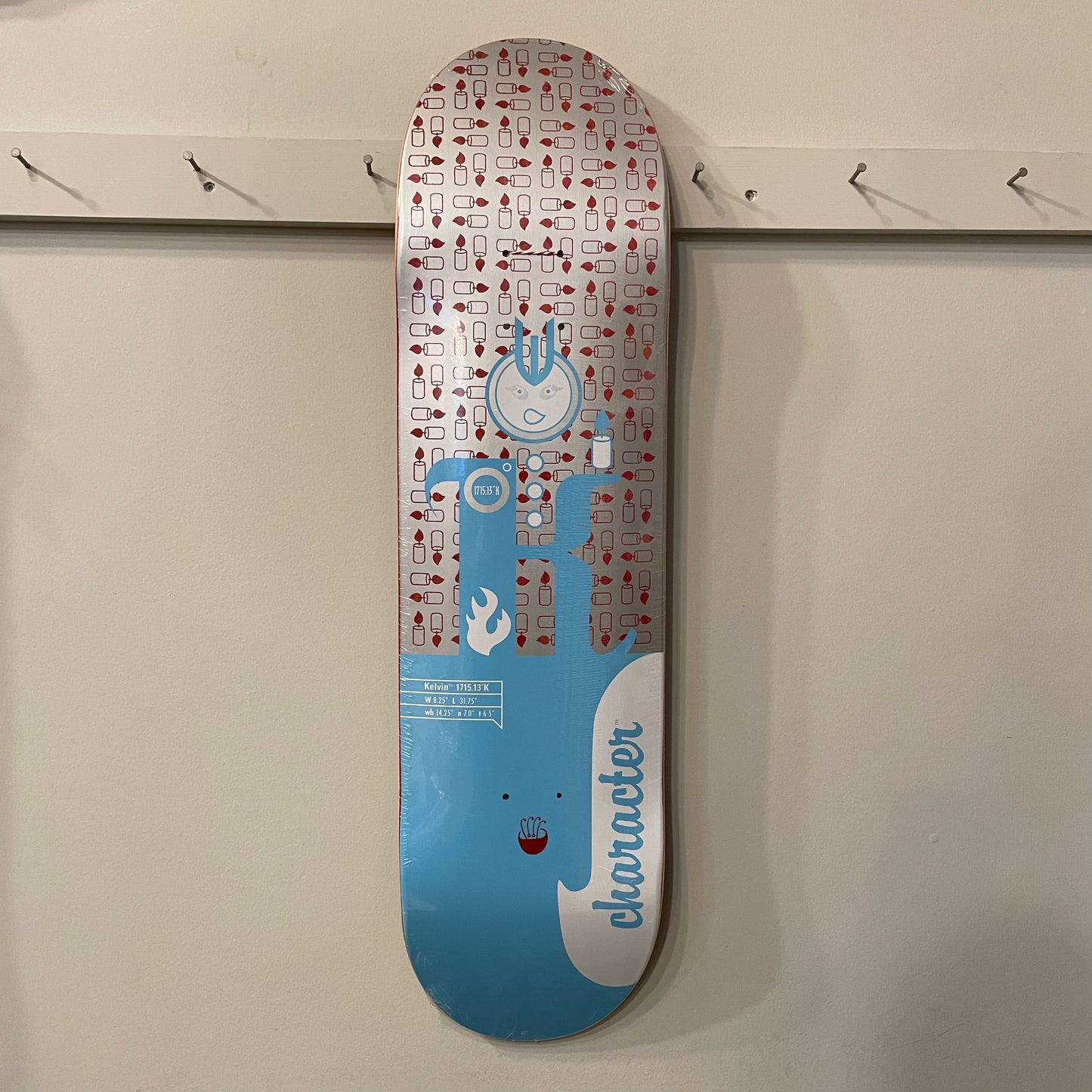 CHARACTER SKATEBOARDS DECK 8.25