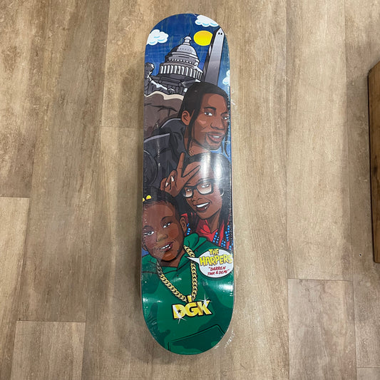 DGK THE HARPERS DECK 8.0