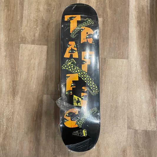 TRAFFIC SKATEBOARDS SAYRES SNAKE DECK 8.25