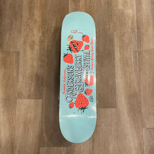 SKATE MENTAL STRAWBERRY DECK 8.38