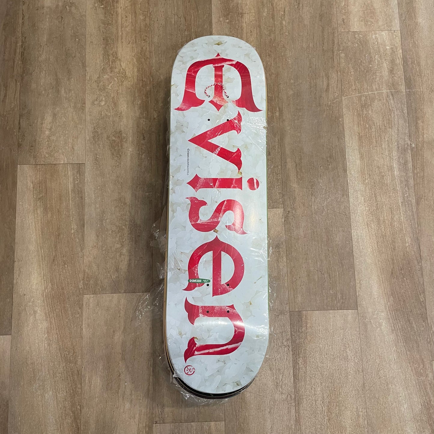 EVISEN SKATEBOARDS RICE LOGO DECK 8.5