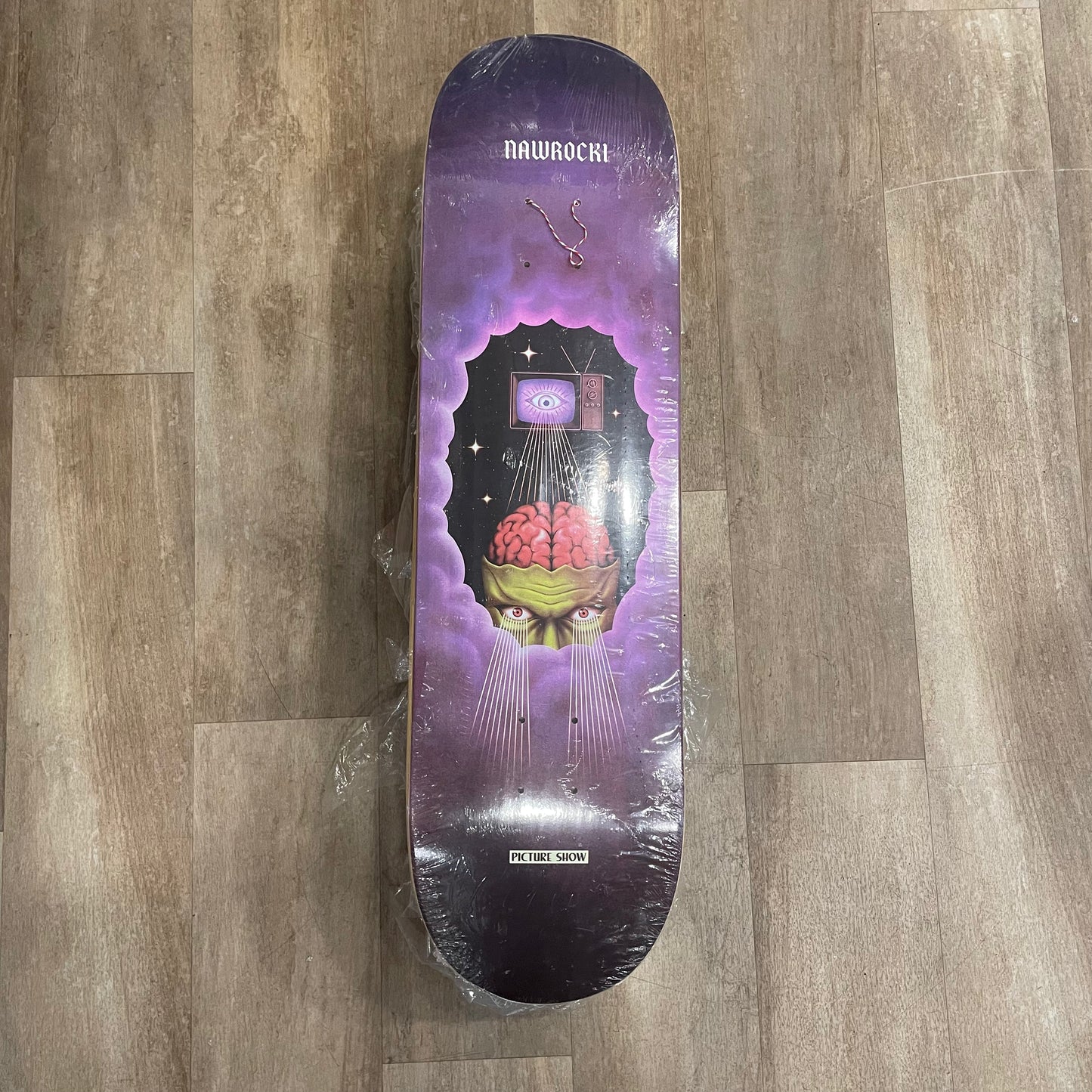 PICTURE SHOW SKATEBOARDS NAWROCKI BRAIN DECK 8.5