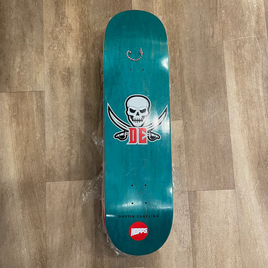 HOPPS SKATEBOARDS EGGELING SKULL DECK 8.5