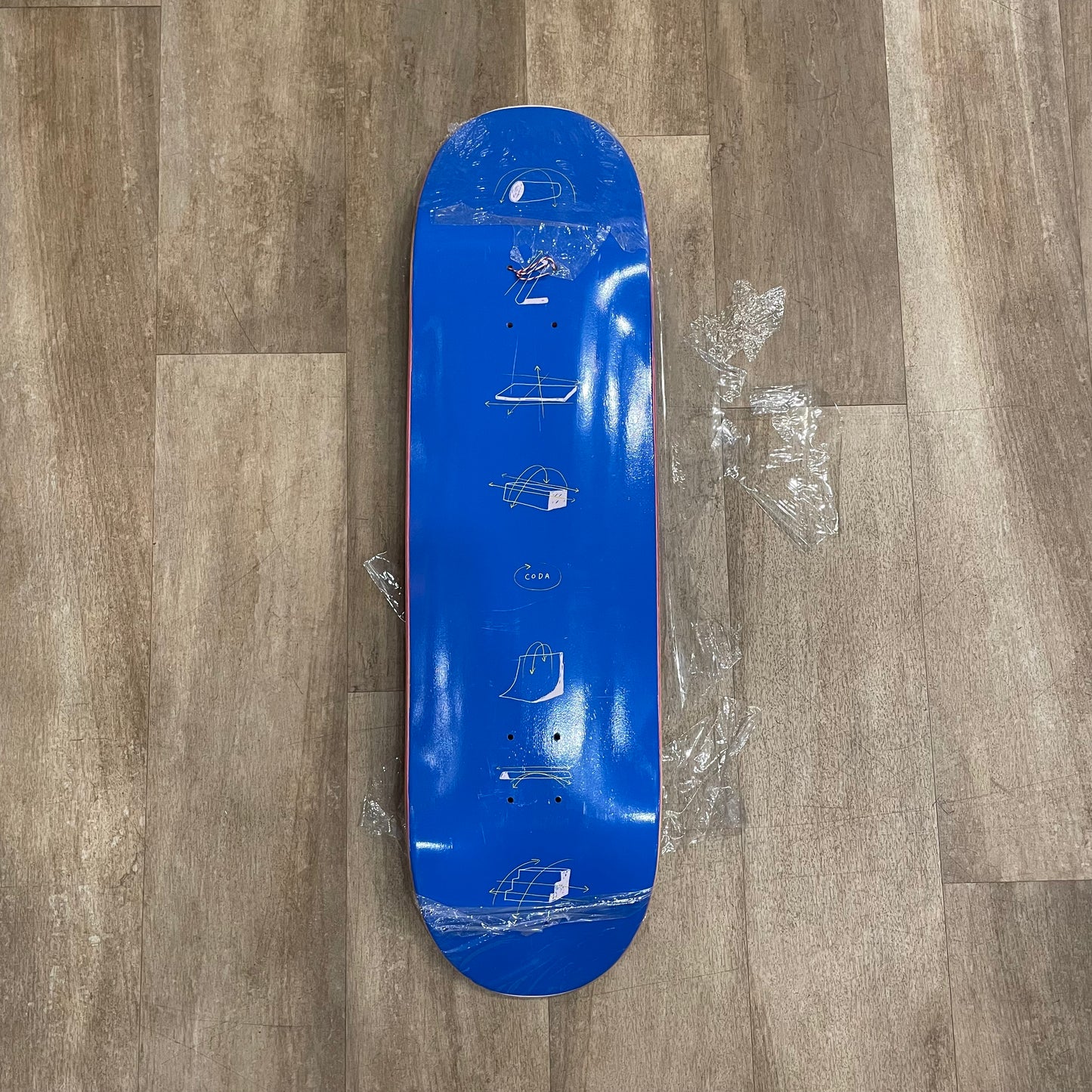 CODA SKATEBOARDS BLUE DECK 9.0