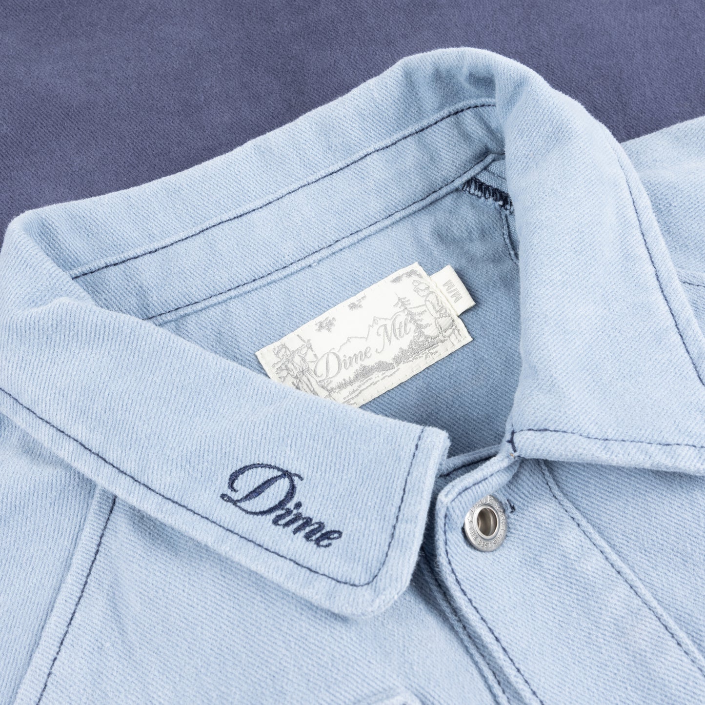DIME MTL DIPPED CHORE JACKET BLUE