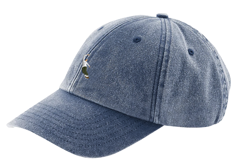 MAGENTA SKATEBOARDS PWS DAD CAP BASELINE DENIM