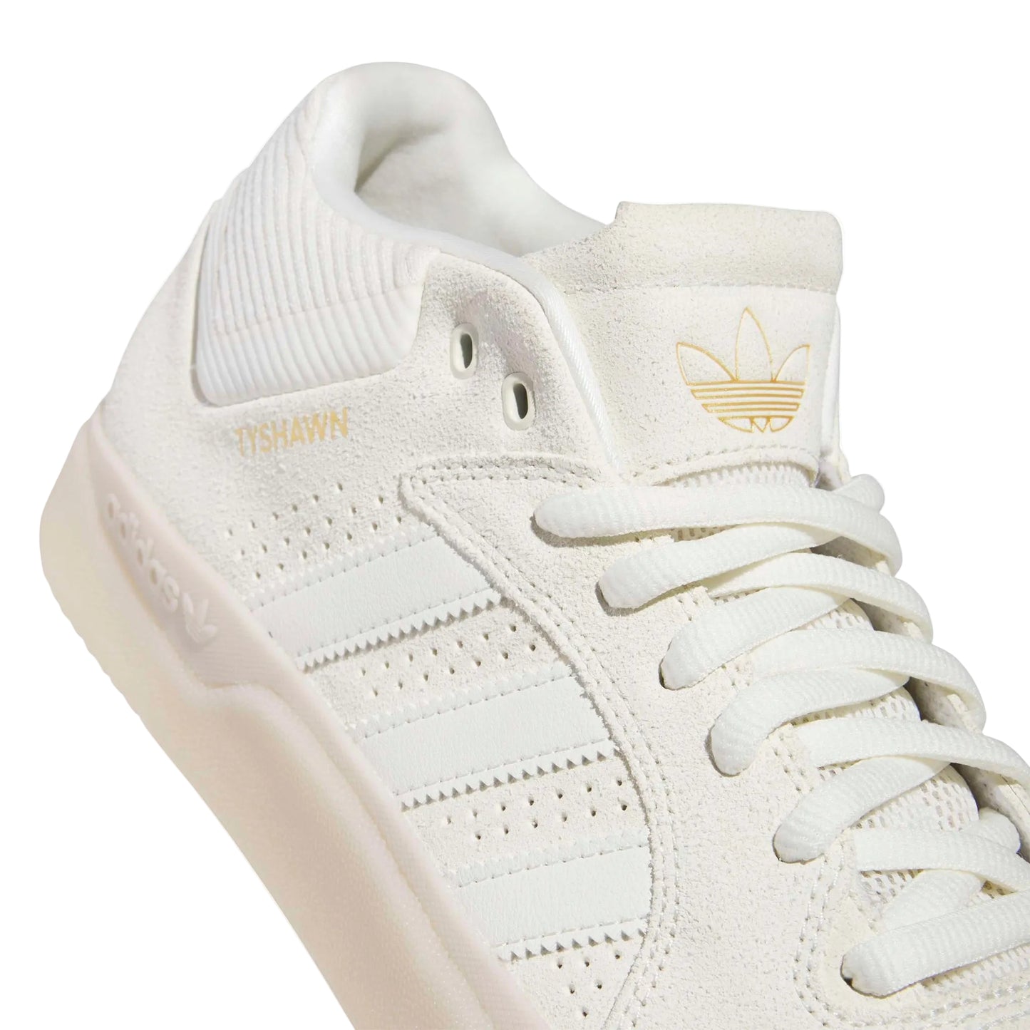 ADIDAS TYSHAWN WHITE/GOLD
